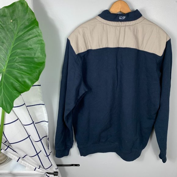 Vineyard Vines Custom Shep Shirt 1/4 Zip Size M - Picture 3 of 3